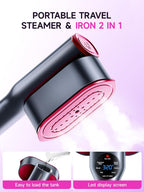2-in-1 Steamer & Iron
