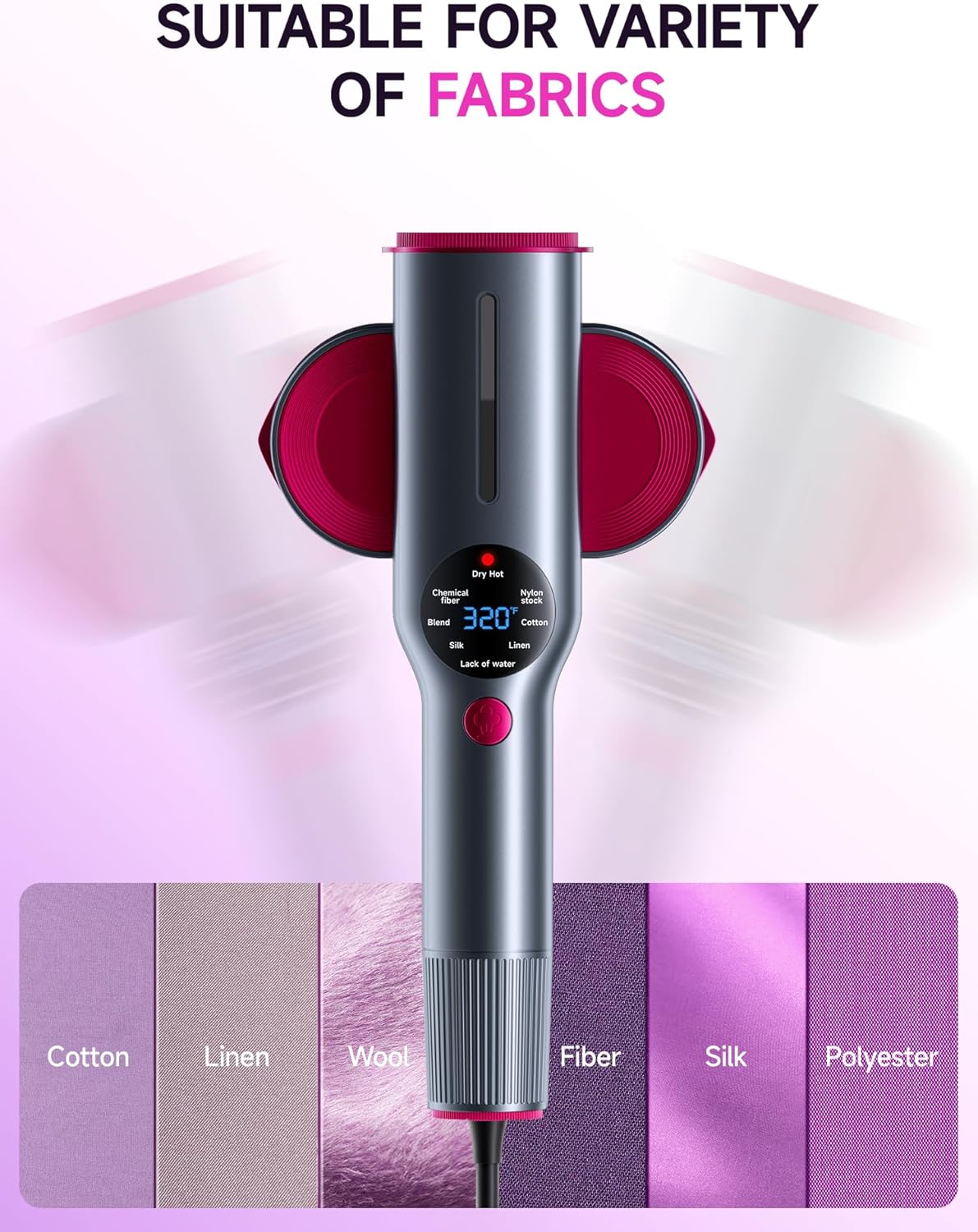 2-in-1 Steamer & Iron