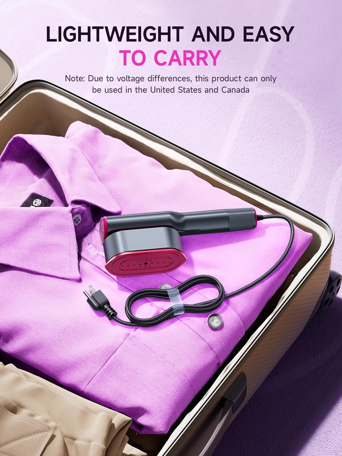 2-in-1 Steamer & Iron
