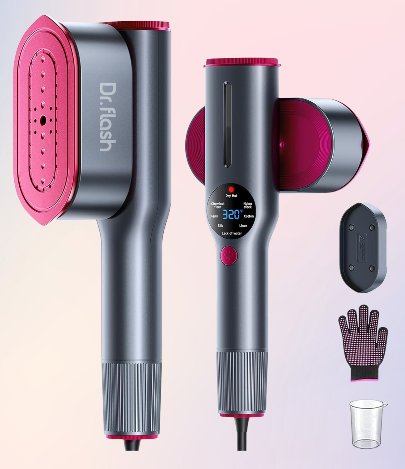 2-in-1 Steamer & Iron